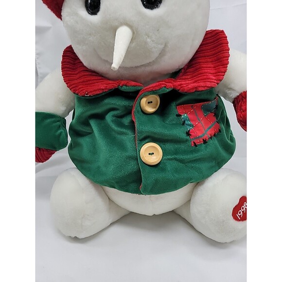 Vintage SNOWDEN and Friends 1998 Target Exclusive Christmas Snowman Plush 24" - Picture 3 of 16